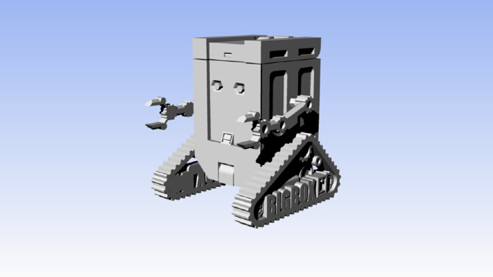Toby - the Little BigBox Mascot | 3d print model