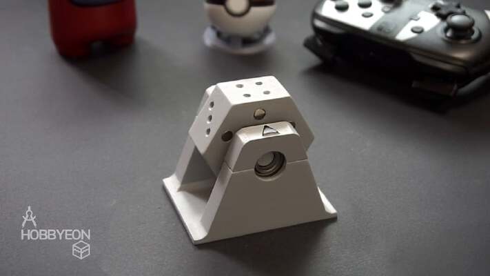Rotating Dice - update(210810) | 3d print model