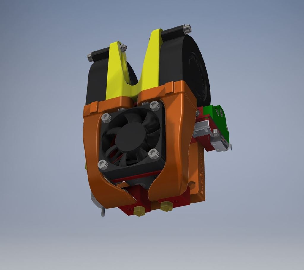 Flyingbear Tornado New Head for E3D Chimera(Original or Clone)