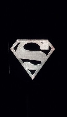 SUPERMAN LED Light_Nightlight | 3d print model