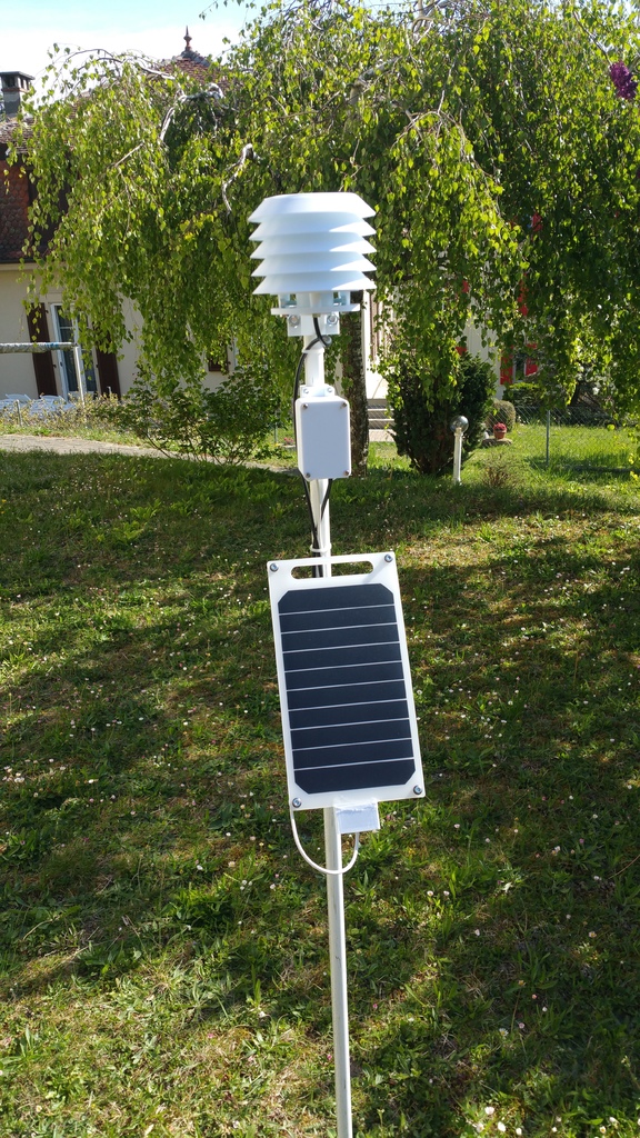 Solar Weather Station Temperature_Humidity_Pressure