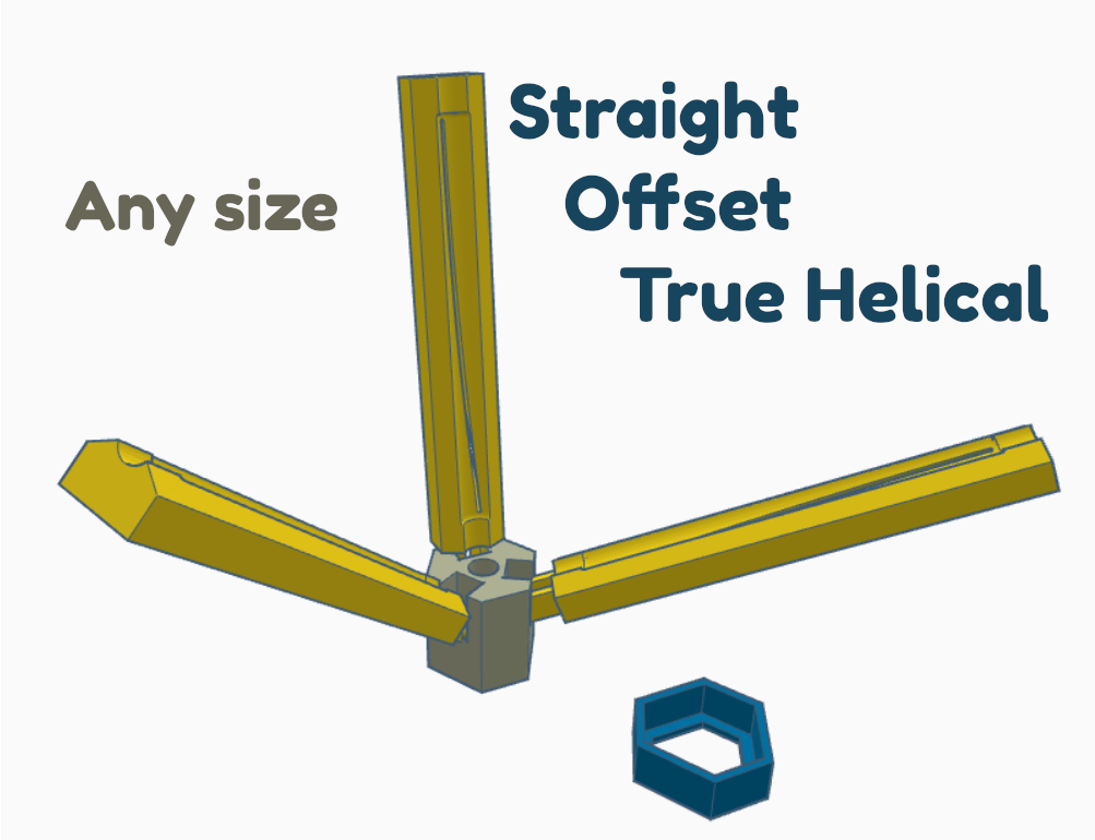 Customizable OpenSCAD Fletching jig