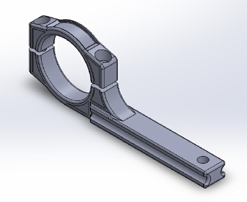 Camera mount for 31.8 handlebars | 3d print model