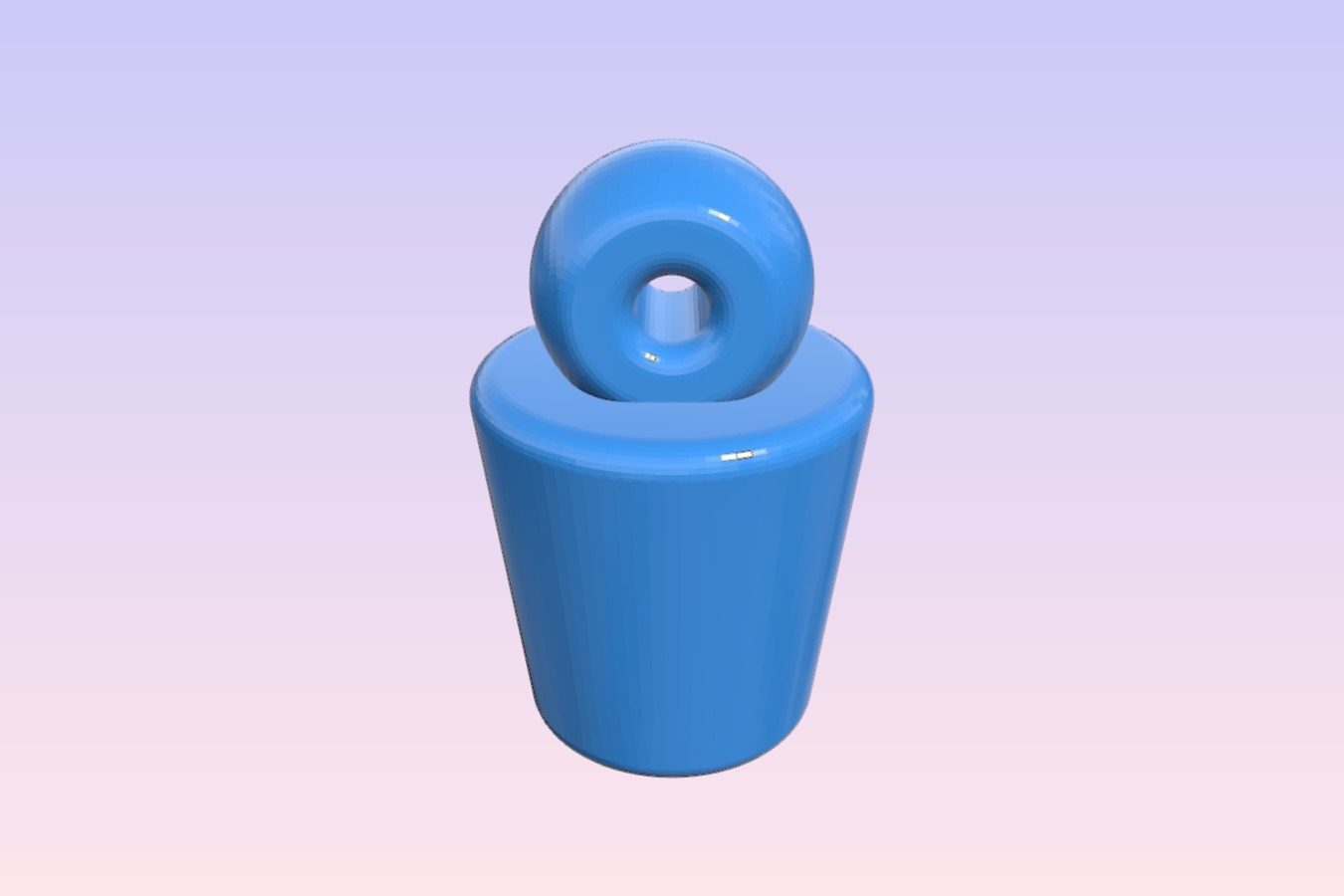 Ammo bottle for Vapor toy gun