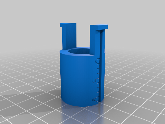 Dremel Router with adjustable height + straight edge | 3d print model