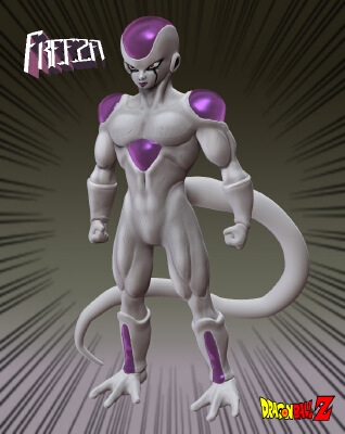 Freeza Sculpture | 3d print model