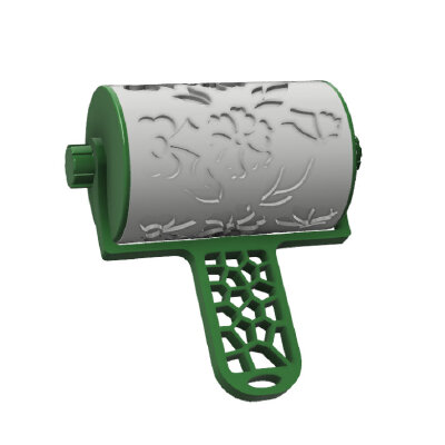 Rolling pin with a pattern | 3d print model