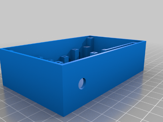 Box with room for two joysticks | 3d print model