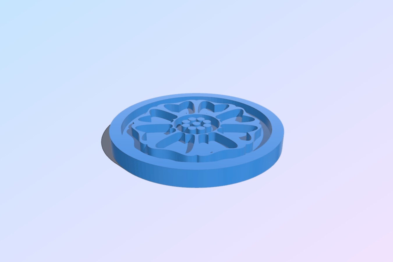White Lotus Pai Sho Tile