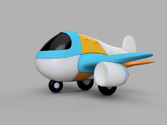 Puzzle Plane | 3d print model