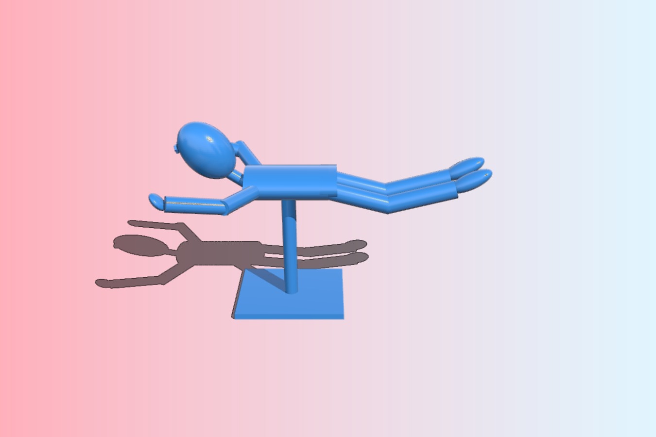 Swimmer Doing Butterfly