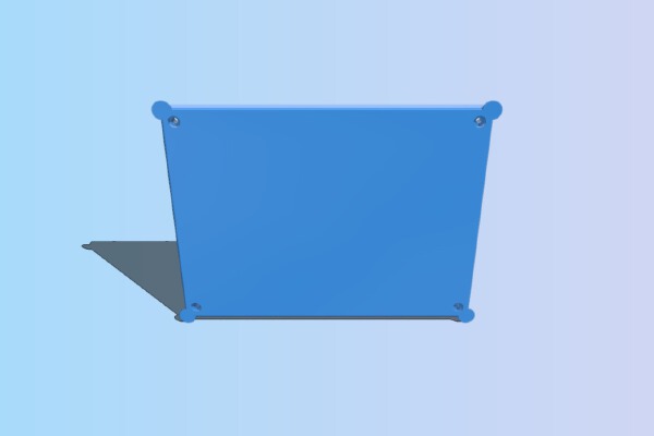 Improved Waveshare 7" HDMI LCD case (ver.2) | 3d print model