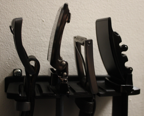 Belt Rack w_ 4-5 Belt Slots | 3d print model