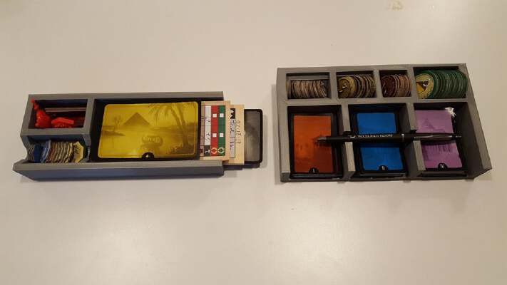 7 Wonders Duel Organizer (including Pantheon Expansion) | 3d print model