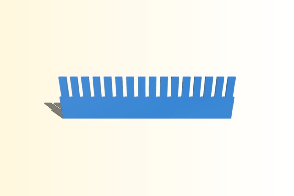 16-well gel electrophoresis combs | 3d print model