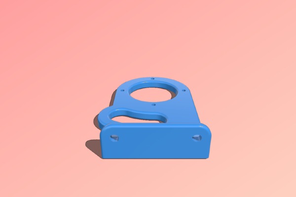 Unifi AC LR wall mount | 3d print model