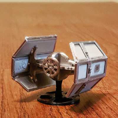 TIE Fighter Kit Card Stand | 3d print model
