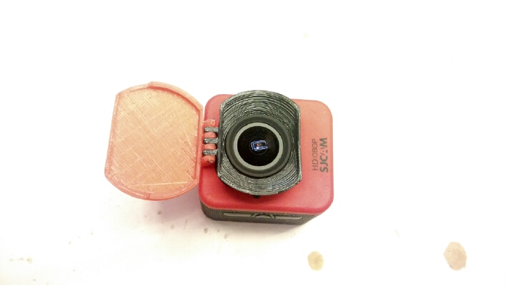 SJCAM M10 flip lens cover. | 3d print model