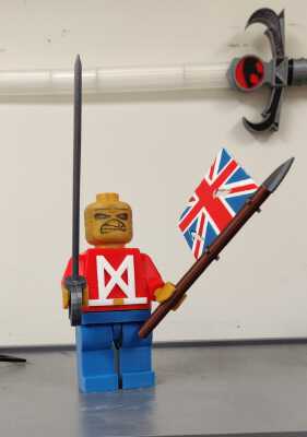 Iron Maiden Eddie Trooper Minifig | 3d print model