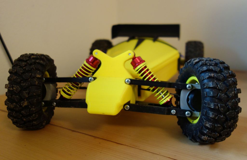 Cheap and quick RC car, easy to print