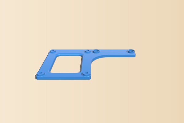 Wanhoa i3 Mosfet bracket | 3d print model