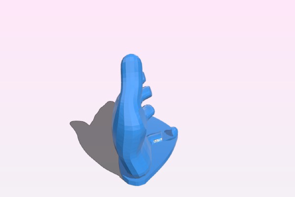 Hand Phone Stand | 3d print model