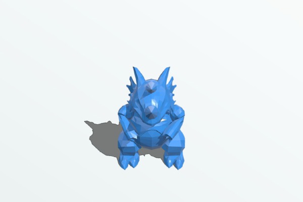 112_Rhydon | 3d print model