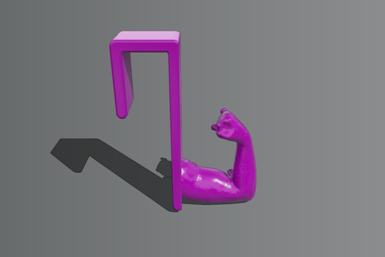 Bicep coat hook