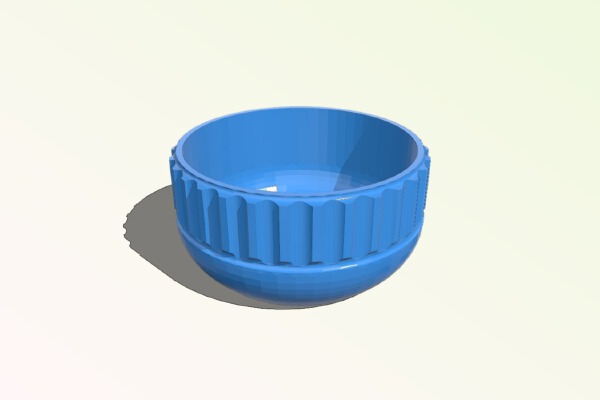Shaving Bowl | 3d print model