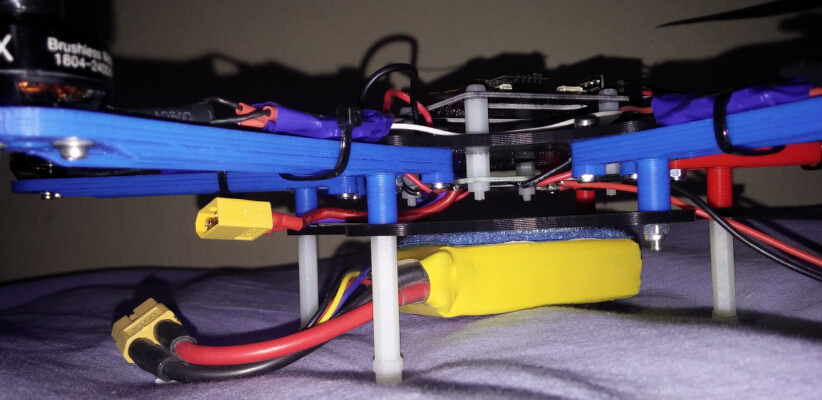 Mini Flamewheel Hexacopter Plates | 3d print model