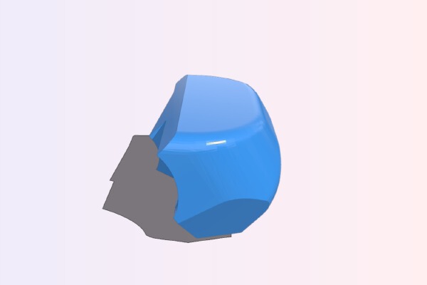 Dust Blower accessory for Dremel 4000 CNC mount | 3d print model