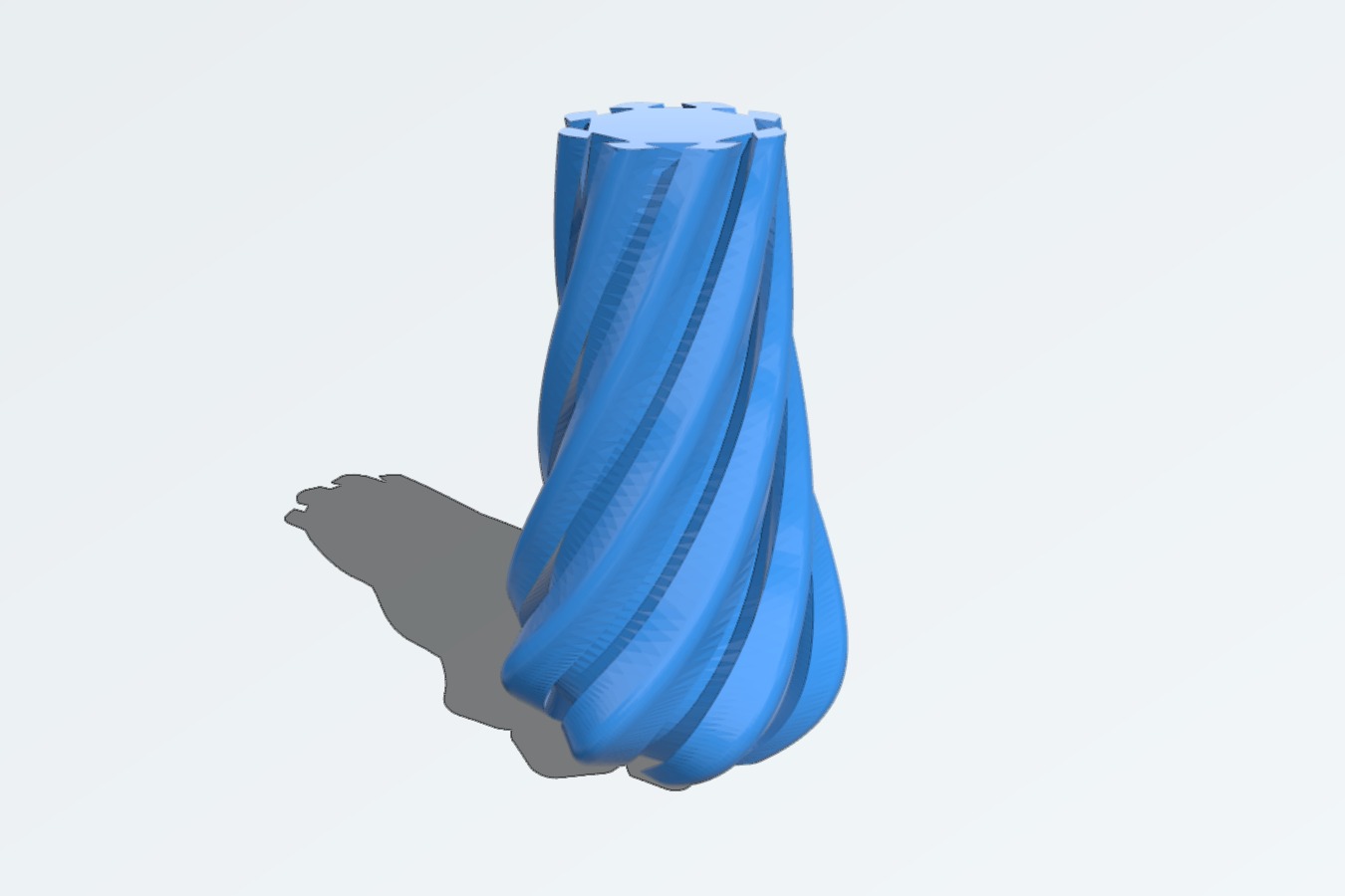 Twisted Flower Vase