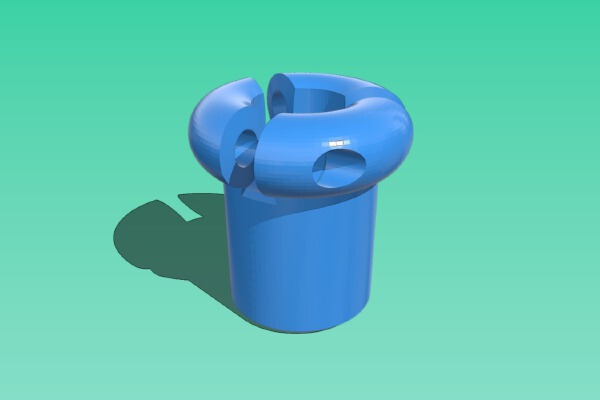 Adjustable linear bearing for Anet A6 | 3d print model