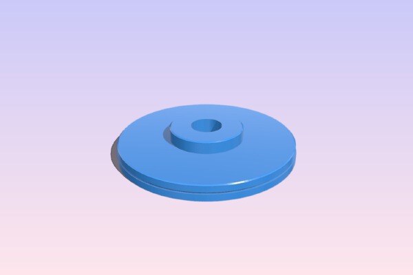 Adafruit Medium Surface Transducer | 3d print model