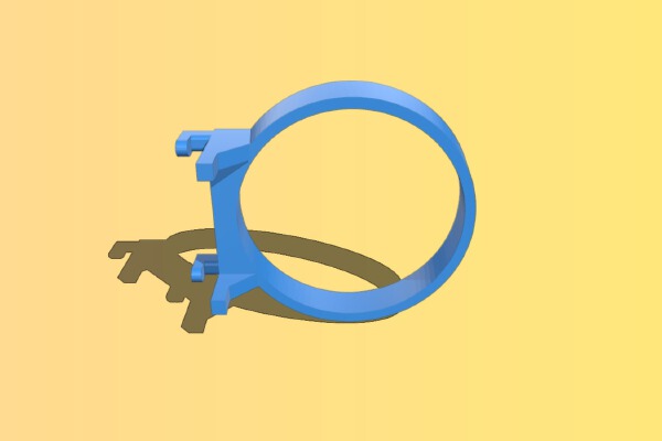 ikea skadis cup holder | 3d print model