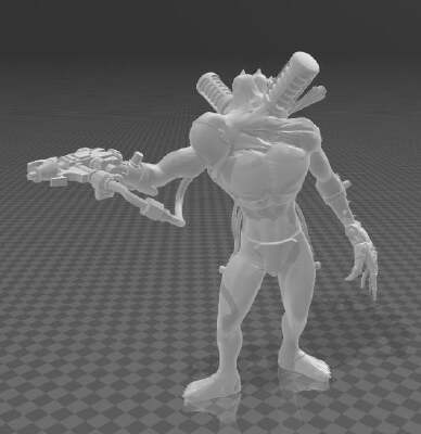 grotesque - 40k - dark eldar - dp | 3d print model