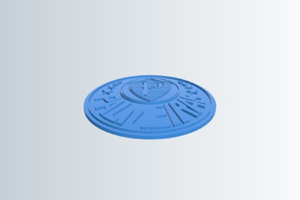 Sociedade Esportiva Palmeiras Badge - Brazilian Soccer Team | 3d print model