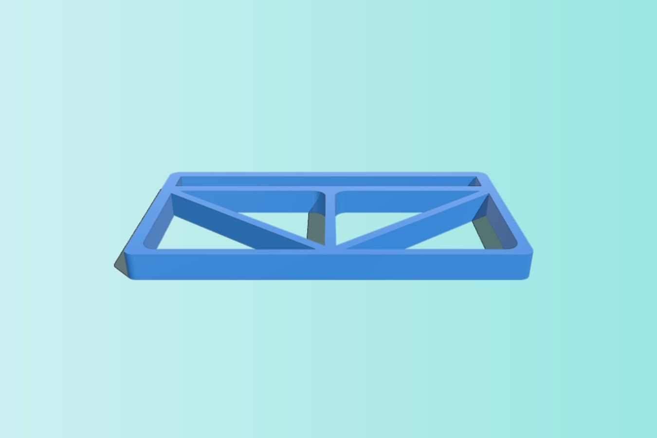 Burhult Monitor Riser Stand - Truss Design
