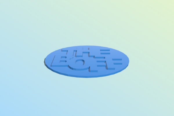 2-Part Keyring | 3d print model