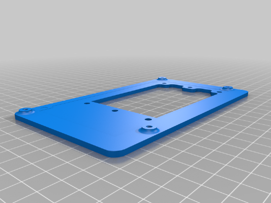 ATX-to-SFX (100mm) Adapter Plate | 3d print model