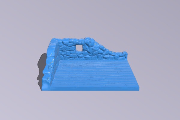 Ruined House | 3d print model