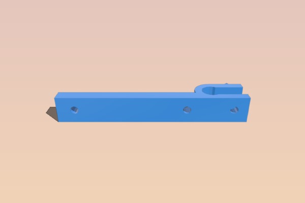 Holder for M10 rodbar (Prusa i3) | 3d print model