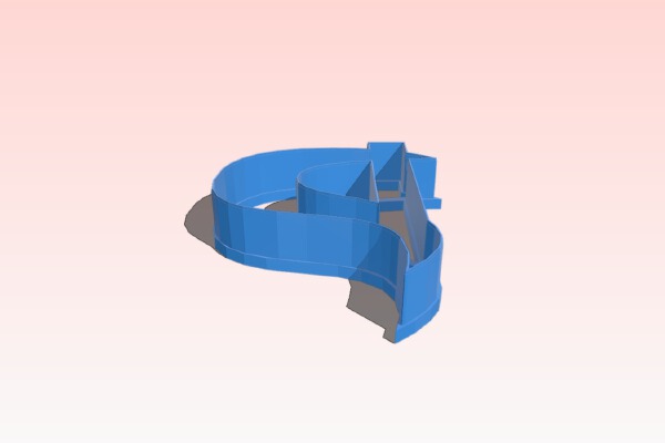 Pirate Party Cookie Cutter v2 | 3d print model