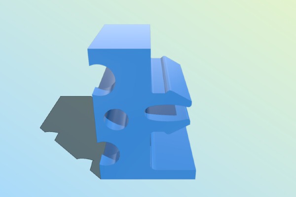 Cetus Nozzle & Hex Key Holder | 3d print model