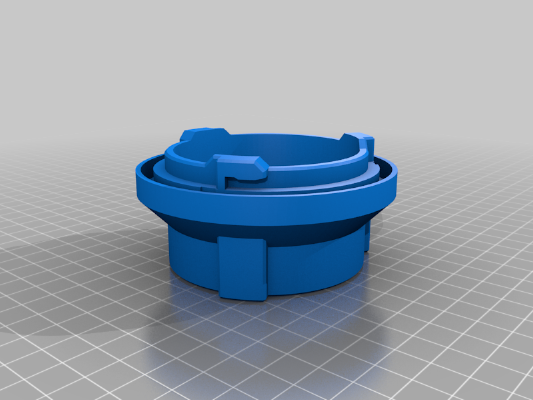 Astra J - Headlight Cap for retrofitting Osram Night Breaker H7 LEDs | 3d print model