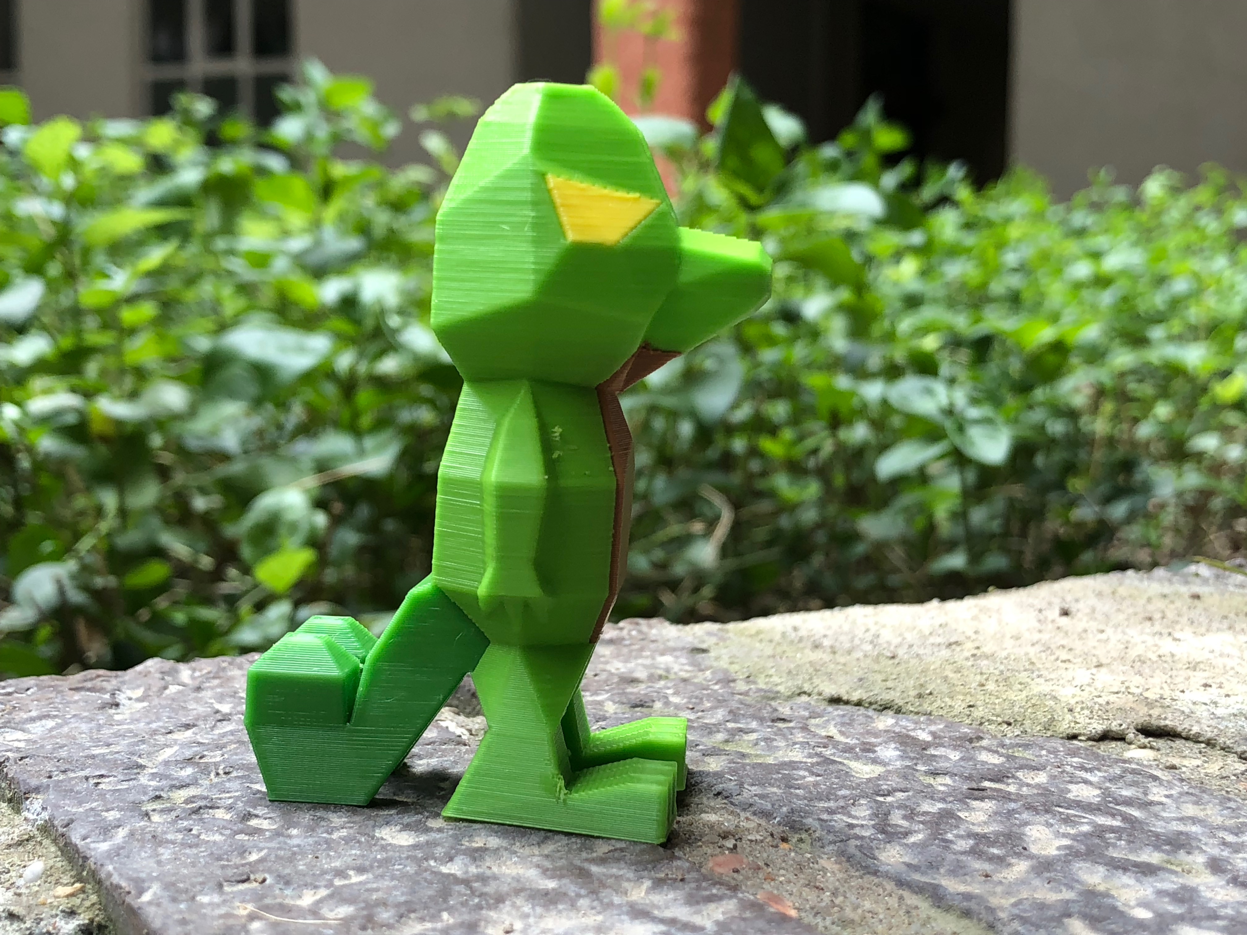 Low Poly Treecko - MMU Dual Quadruple extruder