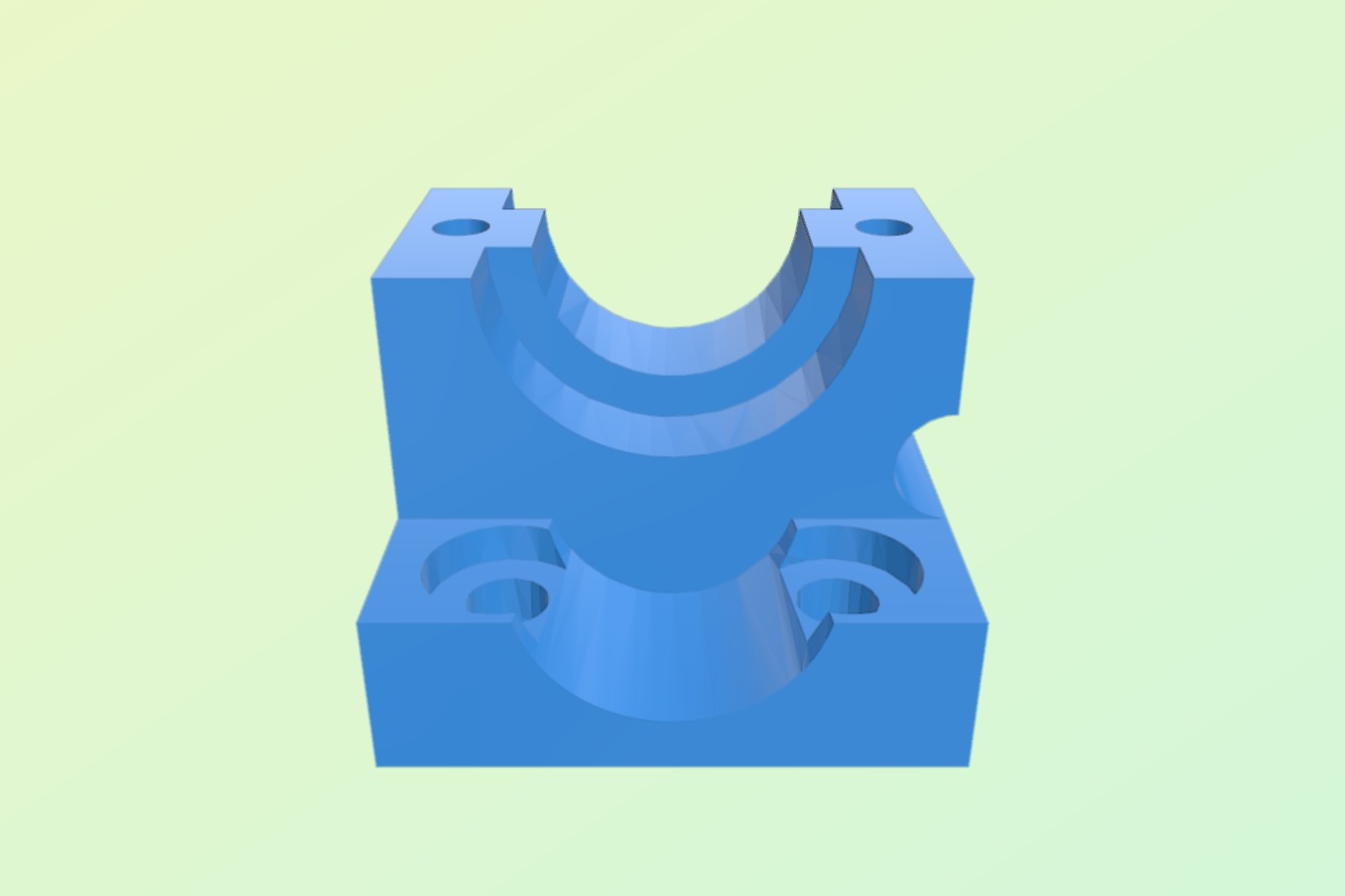 CR10 Volcano Fang mount(work in progress!)