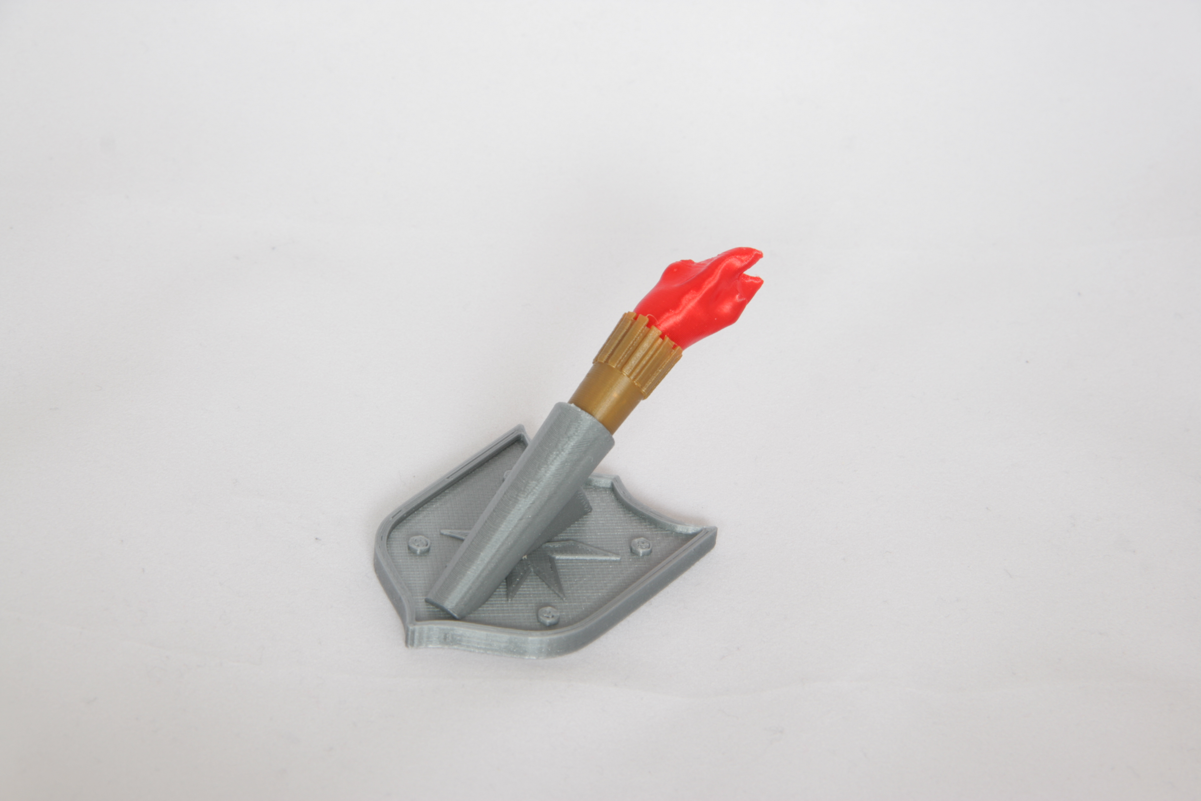Wall decor 'torch' hook