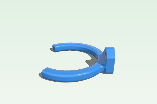 Hairdryer wall mount | 3d print model