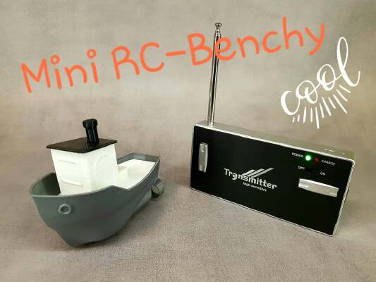 Mini RC Benchy | 3d print model